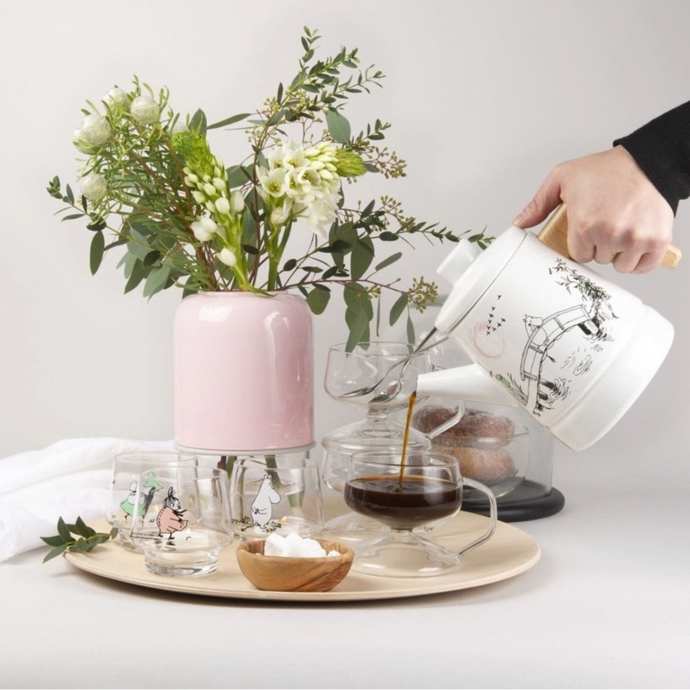 Muurla Capsule Adjustable Height Vase 18-28cm - Pink